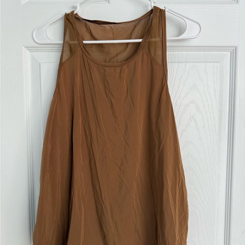 Aerie Brown Workout Top